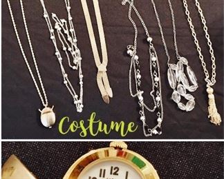 Vintage Costume Jewelry: Monet, Avon, Sarah Coventry, Kramer, Art, Vendome, Whiting and Davis, Roman, Lee Sands