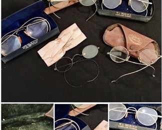 Antique spectacles and Vintage eye glasses