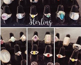 RINGS- Sterling Jewelry