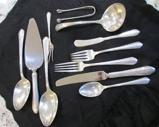 Towle Sterling 5 piece place setting for 6  plus