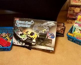 Games and toys for grandma and grandpa's house.