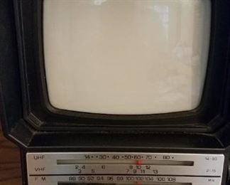 Panasonic portable TV and Radio.  