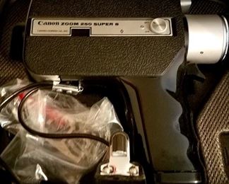 Canon Zoom 250 Super 8mm video camera
