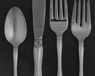 International Deep Stainless Orleans Flatware