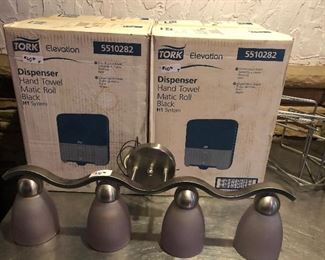 Light bar $30
Paper towel dispensers $40