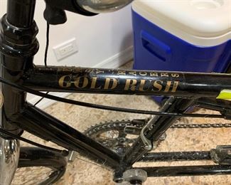 Gold rush recumbent bike 