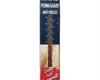 Lot 010
Vintage Atlas Anti-Freeze Thermometer Sign