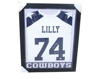 Lot 092
Bob Lilly Framed Signed Jersey
