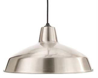 Lot 101-2
Hampton Bay Brushed Nickel Warehouse Pendant