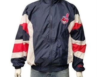 Lot 485
Vintage Cleveland Indians Windbreaker