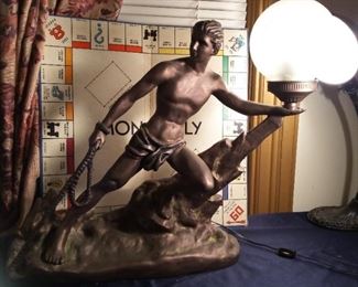 Art Deco Stylized lamp