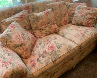 Hickory Chair 2 cushion sofa. 