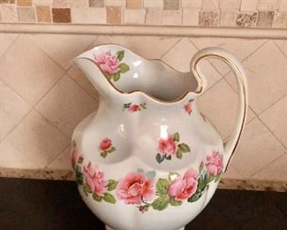 $30 Vintage ceramic pitcher.   12" H. 