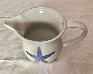 $10 Artisan ceramic pitcher.  7" H. 