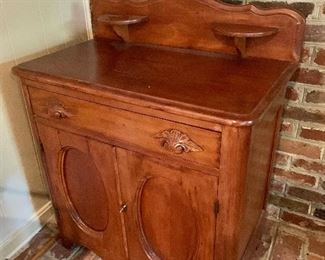 $200 Vintage pine dresser/cabinet.  30" W, 16" D, 35.5" H. 