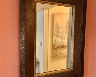 $60 Vintage mirror.  17.5" W x 24" H. 