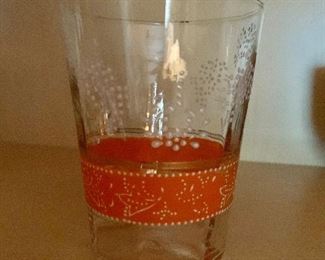 $10 Vintage glass.   3" diam, 4" H. 