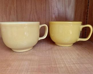 $16 Set of 2 oversized mugs.  4.5" diam, 3.5" H. 