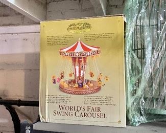 $50 Worlds Fair Swing Carousel IN BOX