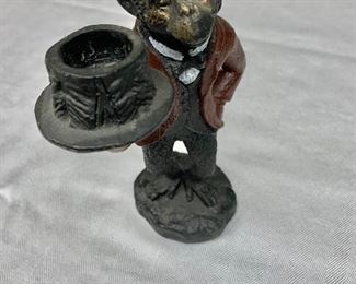 $20 EACH! 5 AVAILABLE! Metal monkey candle holder
