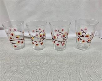 $20 - 4 hand painted glasses - many, many available!