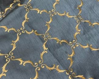 $125 each!! - Embroidered silk tablecloths - 108” round
Lined,dry cleaned - MANY AVAILABLE! Qty 5 size 84” round
Qty 3 size 90” round
Qty 3 size 92” round
Qty 3 size 102” round
Qty 9 suze 104” round
Qty 9 size 108” round
Qty 1 size 120” round
Custom, silk, lined & embroidered 