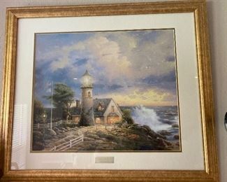 Thomas Kincaid Framed art
