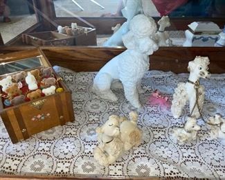 1950s Poodle Kaiser Germany 8' Dog