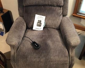 #1) $300 - Total Comfort brand Motorized Lift Chair.  Working well.  Lifts fully and reclines fully.  