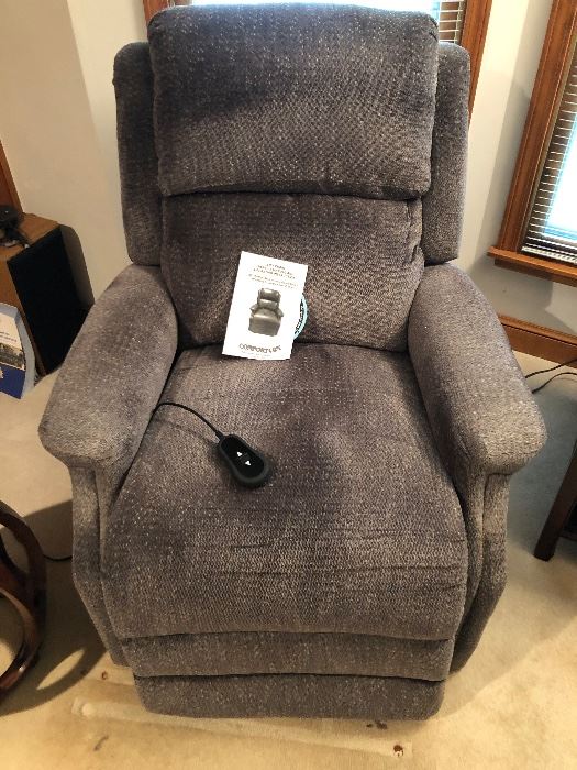 #1) $300 - Total Comfort brand Motorized Lift Chair. Working well. Lifts fully and reclines fully.