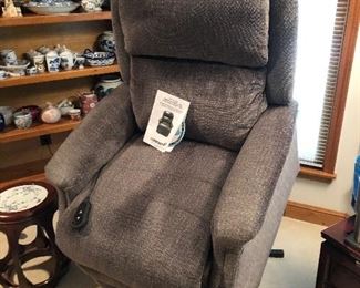 #1) $300 - Total Comfort brand Motorized Lift Chair.  Working well.  Lifts fully and reclines fully.  
