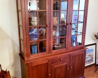 #1 - Ethan Allen "American Impressions" Lighted China Cabinet