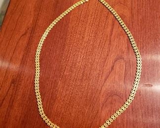 #11 - 14K Yellow Gold 18" Necklace