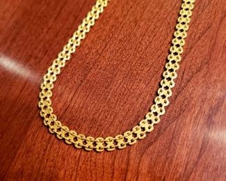 #11 - 14K Yellow Gold 18" Necklace