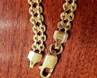 #11 - 14K Yellow Gold 18" Necklace