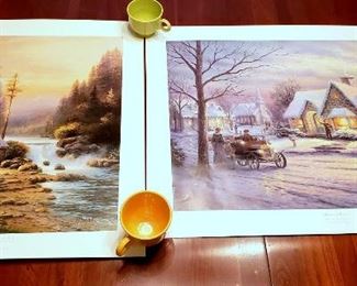 #22 - Thomas Kinkade Signed Limited Edition Unframed Prints