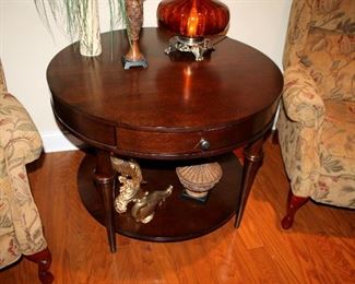 #27 - Bassett Round Side Table #1