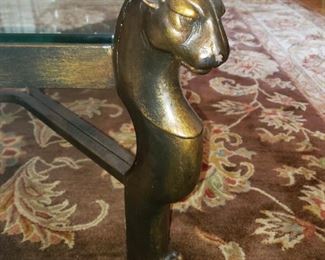 #29 - Square Glass Top Coffee Table