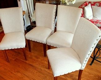 #33 - Set of 4 Upholstered Dining Chairs