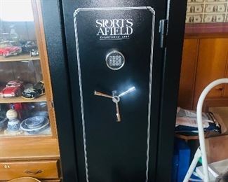 Sports Afield 32 gun safe VERY NICE