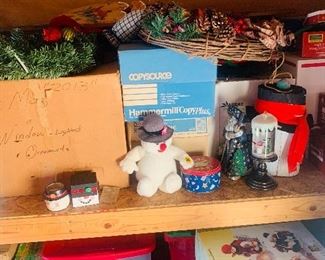 vintage Christmas decorations