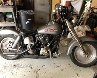 1979 HARLEY DAVIDSON LOW RIDER MOTORCYCLE 