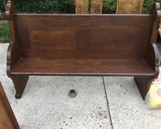 Church Pew Bench 5' Long