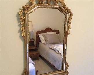 Gold gilt wall mirrors