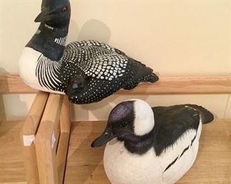 Duck decoys by Jennings