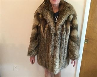 Fur Jacket Sz 6-10