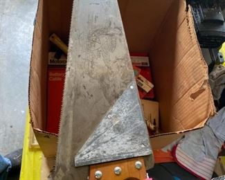  Vintage Etched,  "ULMOS" 7-in-One-Hand-Saw