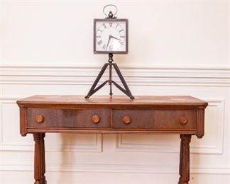 Lot #32 — Side Table — 42" Wide x 18" Deep x 31" Tall