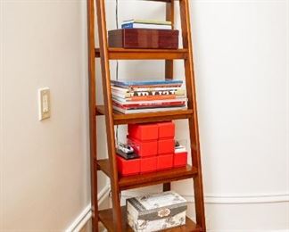 Lot #50 — Ladder Shelf — 18” Wide x 19” x 68” Tall