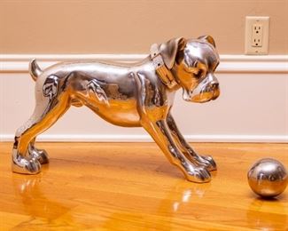 Lot #72 — Plastic Dog and Ball